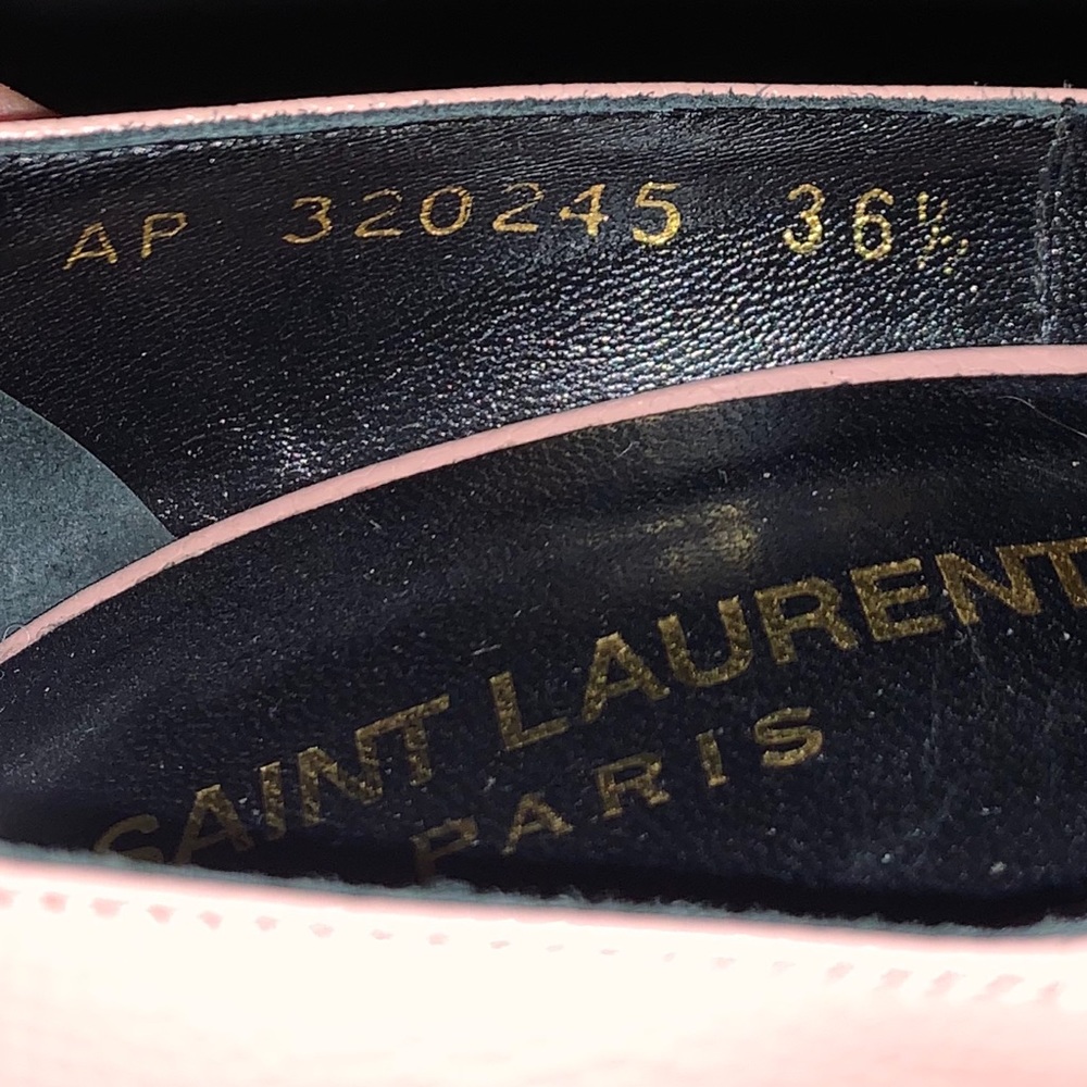 Saint Laurent Janis Pointy Toe Platform Pumps - Picture 8 of 8